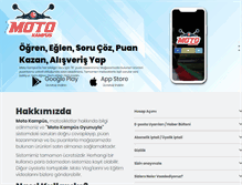 Tablet Screenshot of motokampus.com